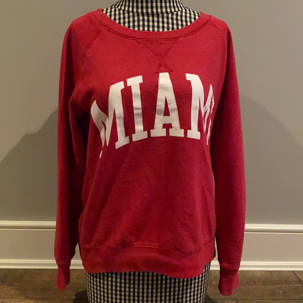 Miami University sweatshirt